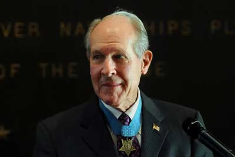 Medal of Honor recipient retired Capt.Thomas J. Hudner, Jr. in 2008.