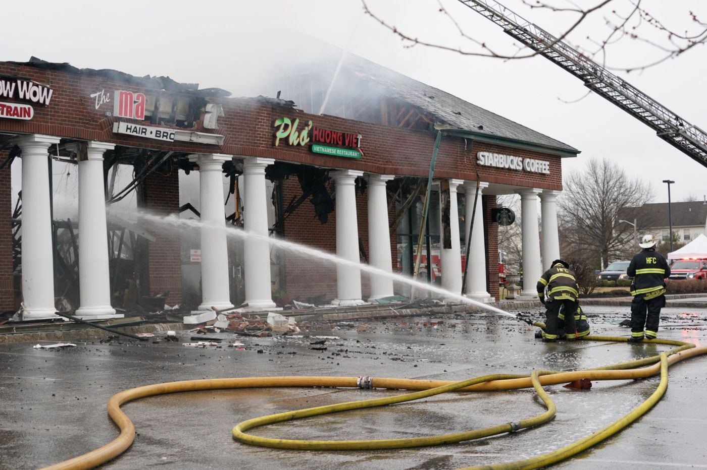 Cherry Hill Strip Mall Fire Under Control