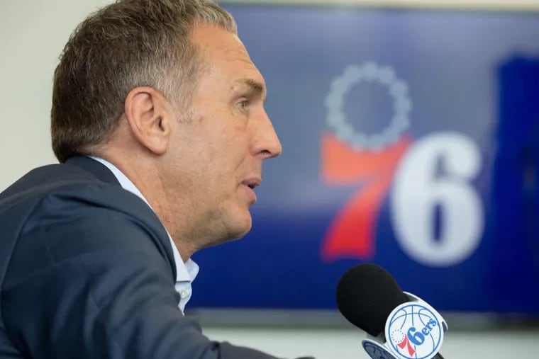 “We are really looking at all facets of the draft,” Sixers president Bryan Colangelo says.