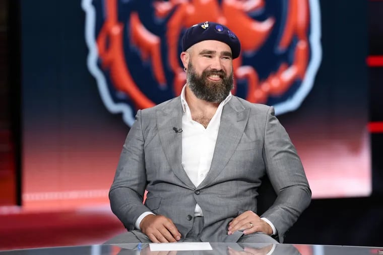 ESPN's newest star is former Eagles center Jason Kelce, who will appear as a studio analyst ahead of "Monday Night Football."