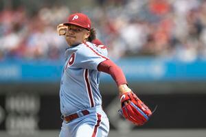 Phillies manage only two hits, strike out 13 times in 4-0 loss to the  Milwaukee Brewers