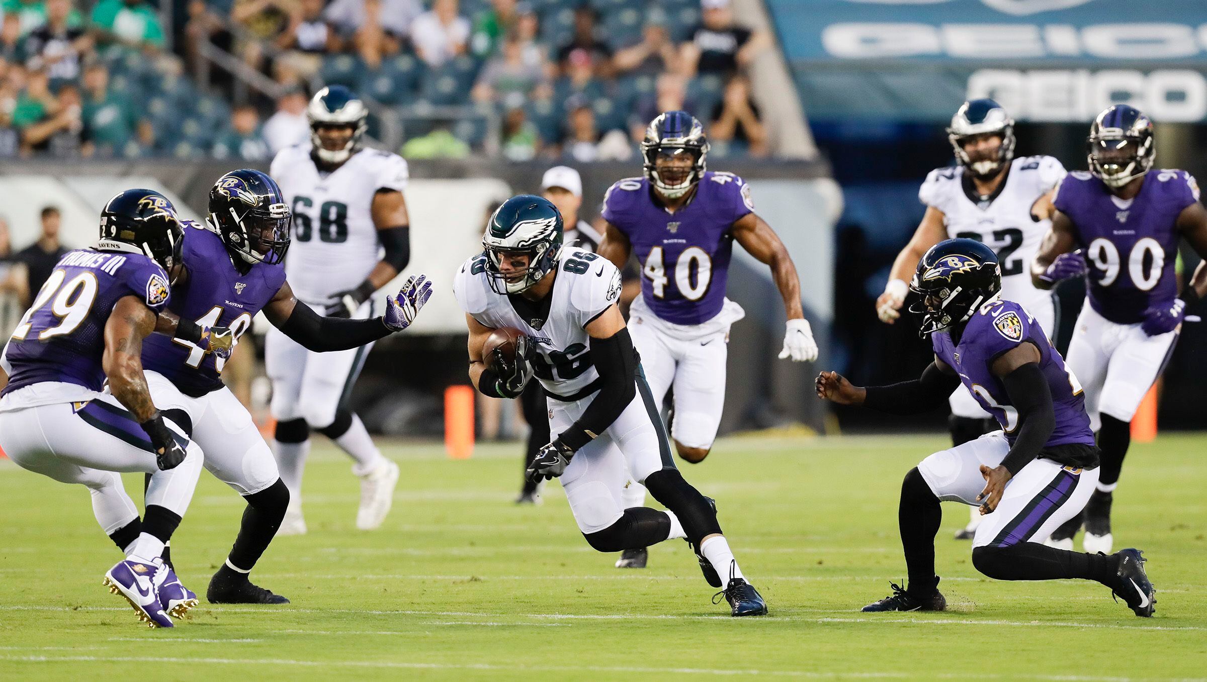 Baltimore Ravens beat Eagles, 26-15, in shortened preseason win: What we  learned 