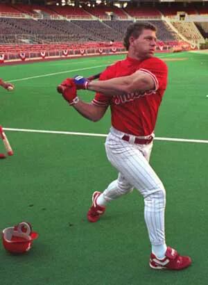 Lenny Dykstra Philadelphia Phillies 1990 Cooperstown Home -  Denmark