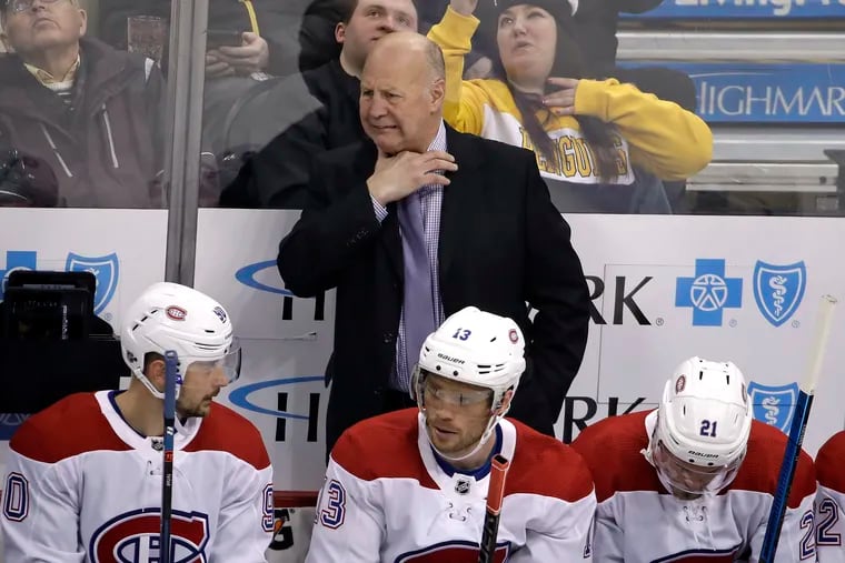 Canadiens head coach Claude Julien was hospitalized Wednesday due to chest pains.