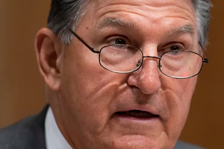 West Virginia Sen. Joe Manchin.