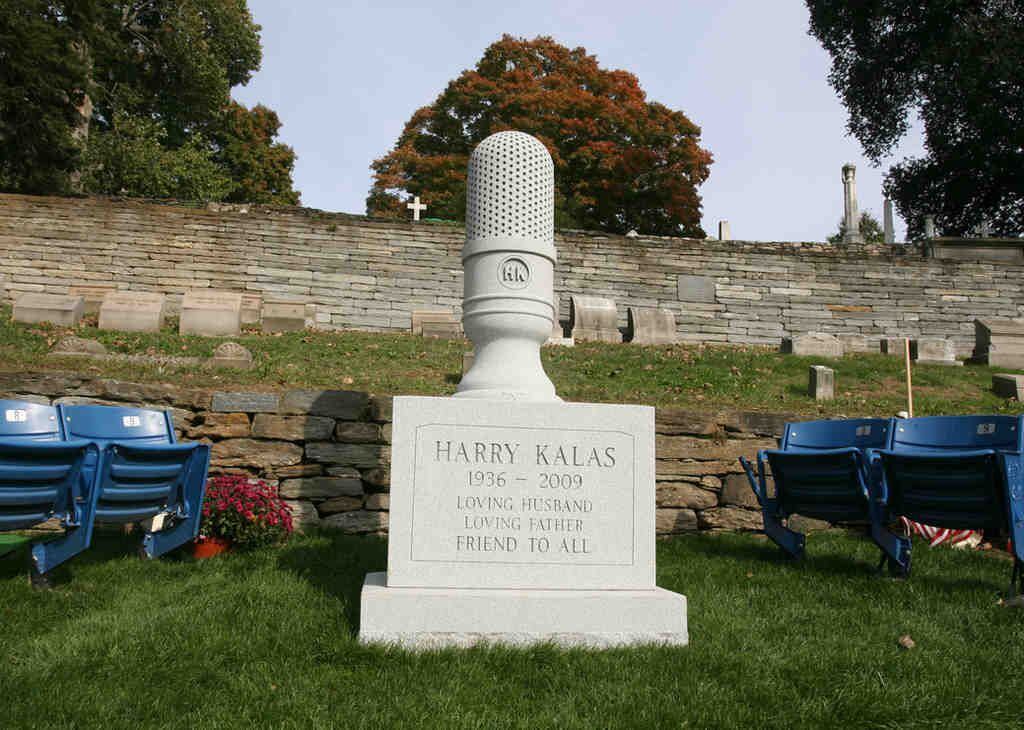 A Day Away at Harry Kalas' grave site – Reading Eagle