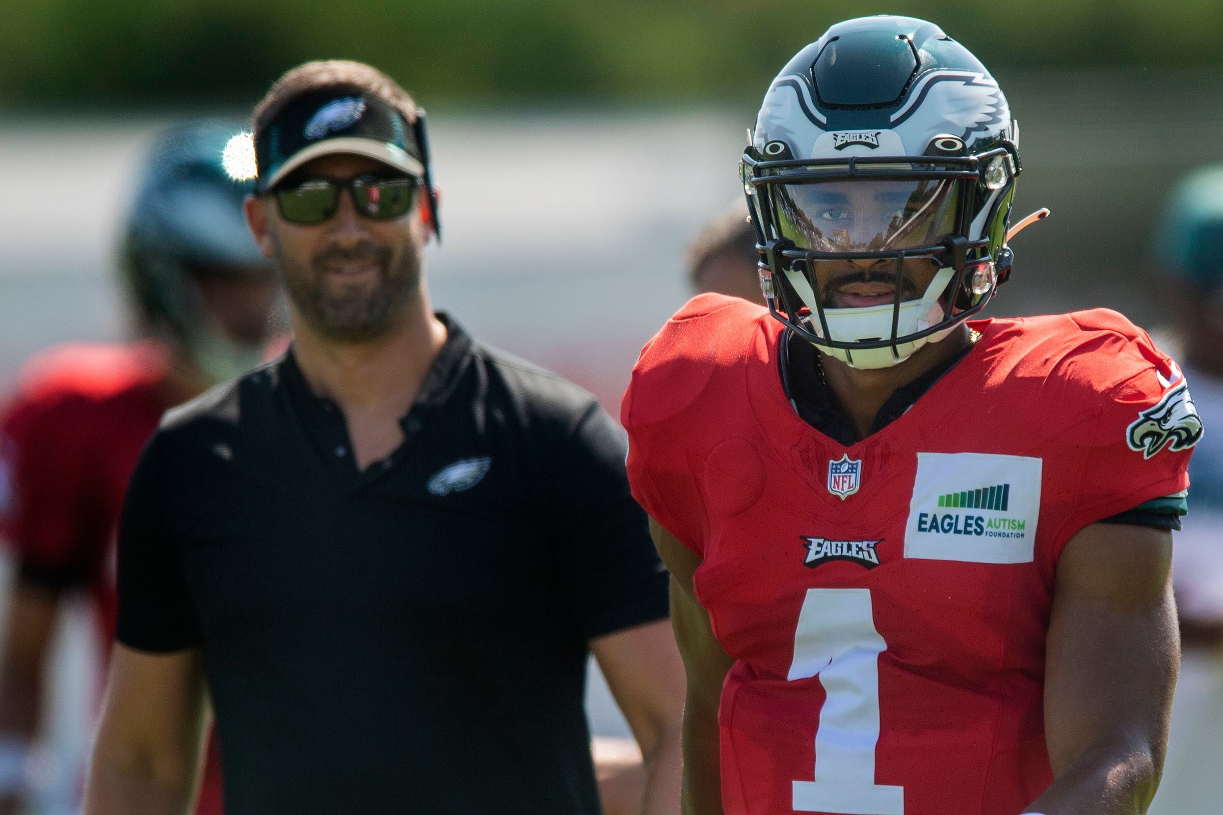 A.J. Brown's threat to Eagles over Jalen Hurts that could break harmony in  Philadelphia