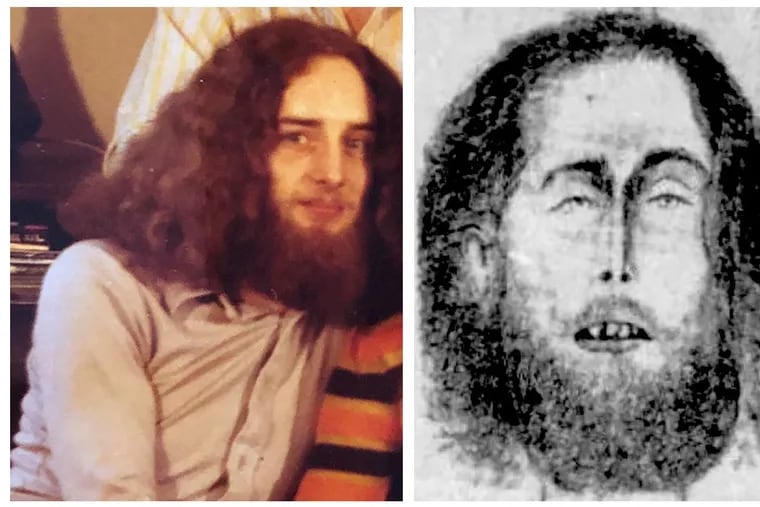 After almost fifty years, authorities were finally able to identify the body of 'Pinnacle Man,' found on the Appalachian Trail in 1977. The Berks County Coroner’s office identified him as Nicolas Paul Grubb. At right is the police sketch authorities studied for decades.