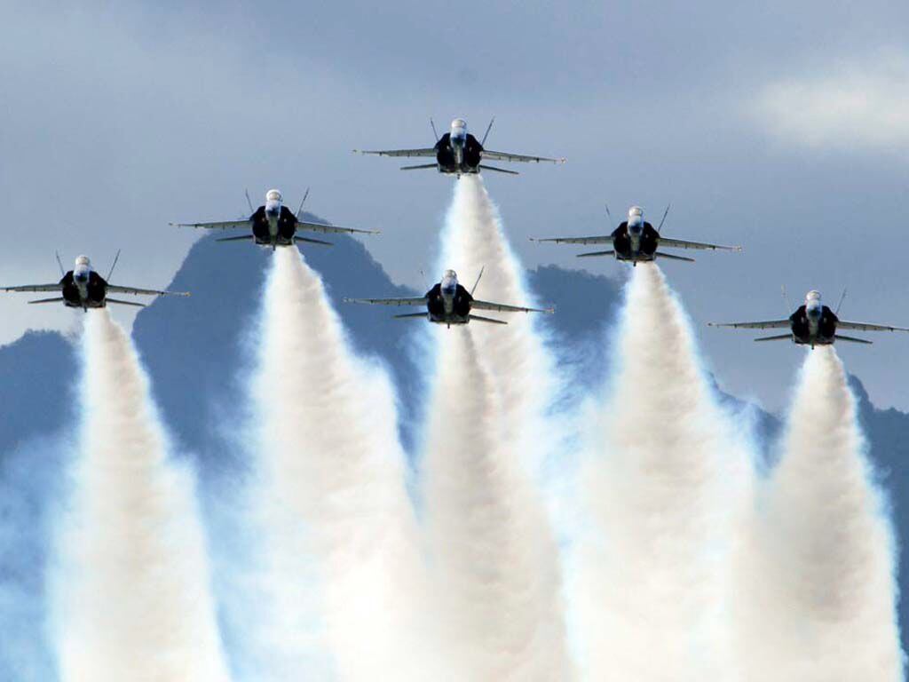 Blue Angels flyover: Where and when can you see jet display today?, The  Independent