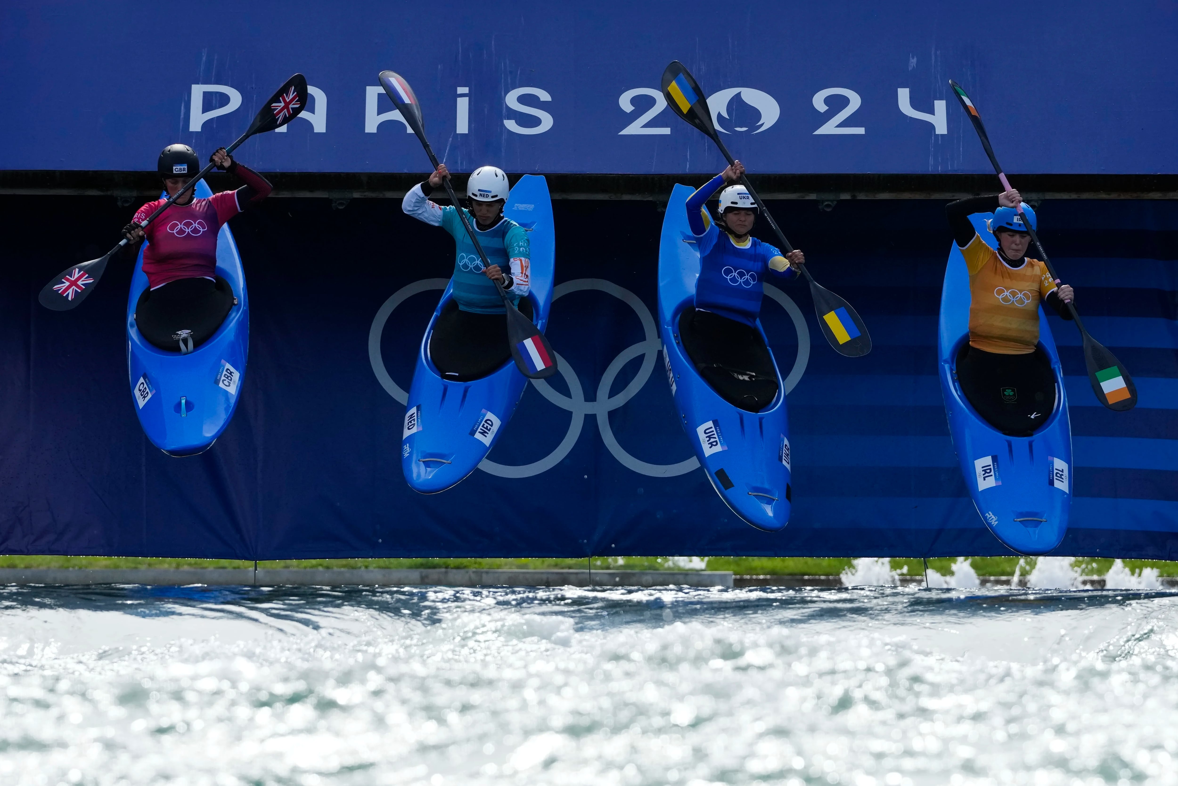 You might find kayak cross very cool, or you might find it terrifying.