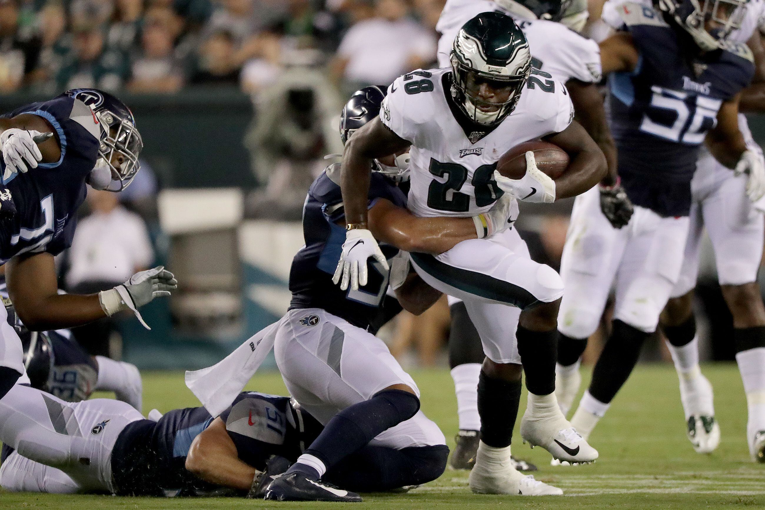 Titans 27, Eagles 10 - as it happened