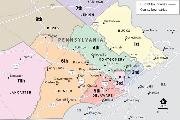 Republican Congressmen Jump Into Fight Over Pa Congressional Map With Federal Lawsuit