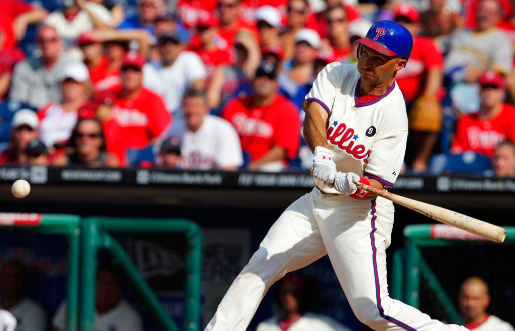 Philadelphia Phillies Outfielder Raul Ibanez (29). The Phillies