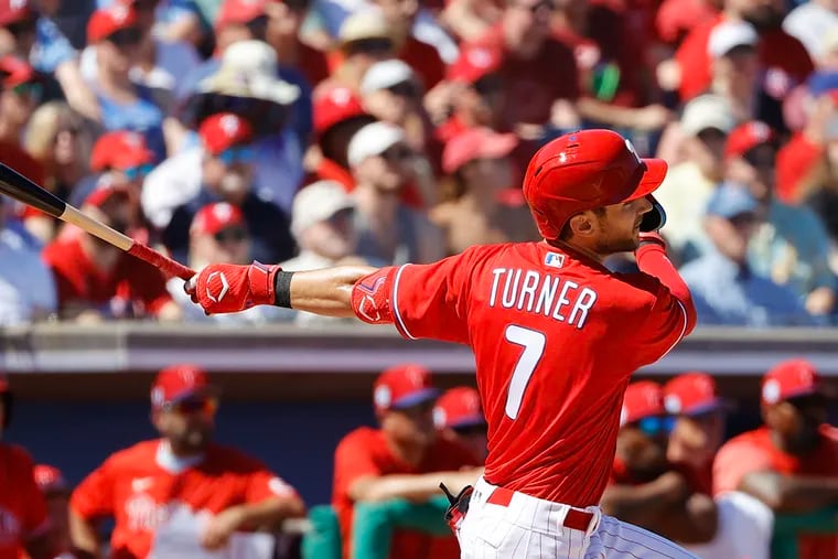 Trea Turner's first spring with the Phillies makes him look