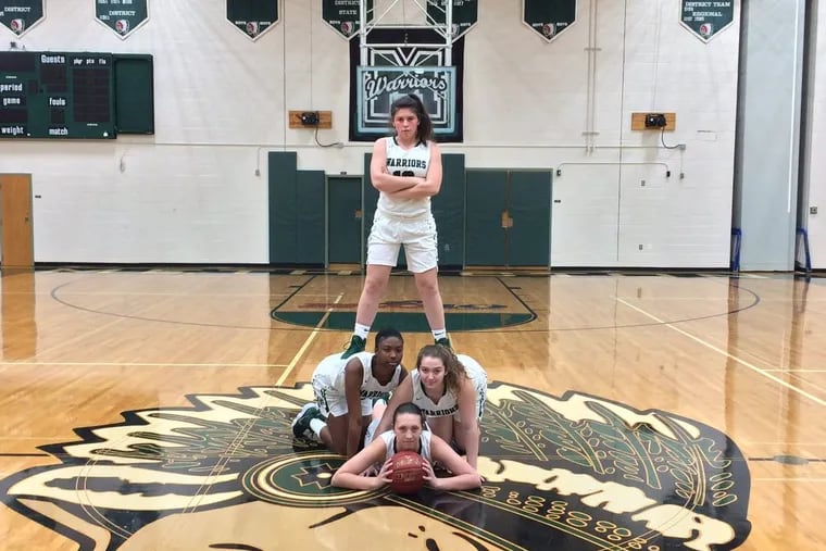 The Methacton girls’ basketball team beat Upper Merion, 48-46, in the first round of the Pioneer Athletic Conference playoffs on Thursday.