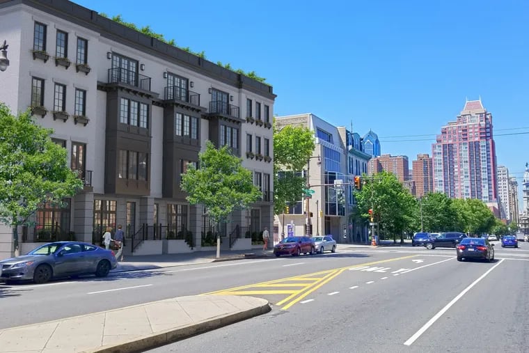 At South Broad and Fitzwater Streets in South Philadelphia, Brooklyn-based Heights Capital Partners is planning to build 10 townhouses this fall, which are expected to cost $2 million each.