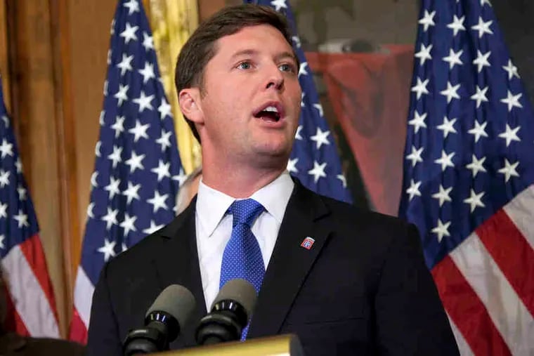 Rep. Patrick Murphy (D., Pa.), a leader in the repeal effort, spoke at a news conference after Wednesday's House vote. He said Sunday that &quot;the men I served with [in Iraq] didn't care who you were writing home to. They cared how you handled your assault rifle.&quot;
