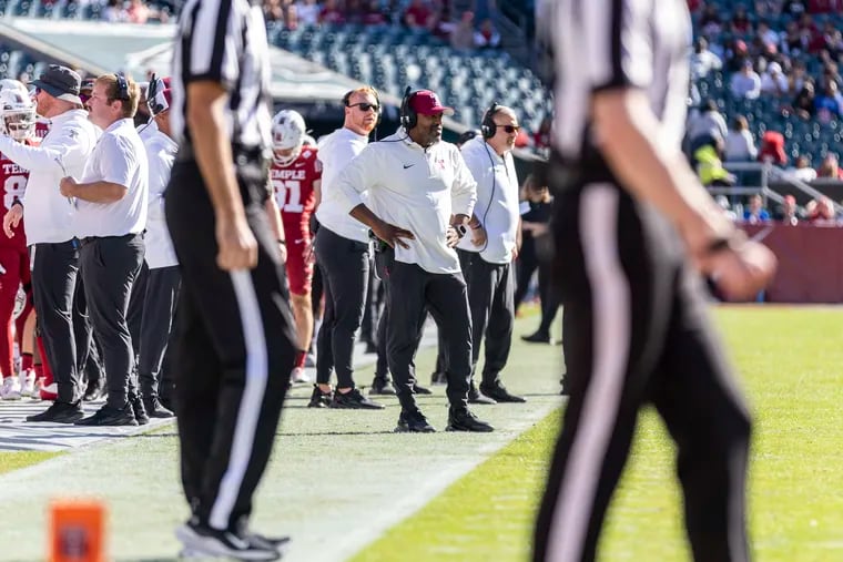 Coach Stan Drayton and Temple will try to win the first road game of his tenure on Saturday at East Carolina.