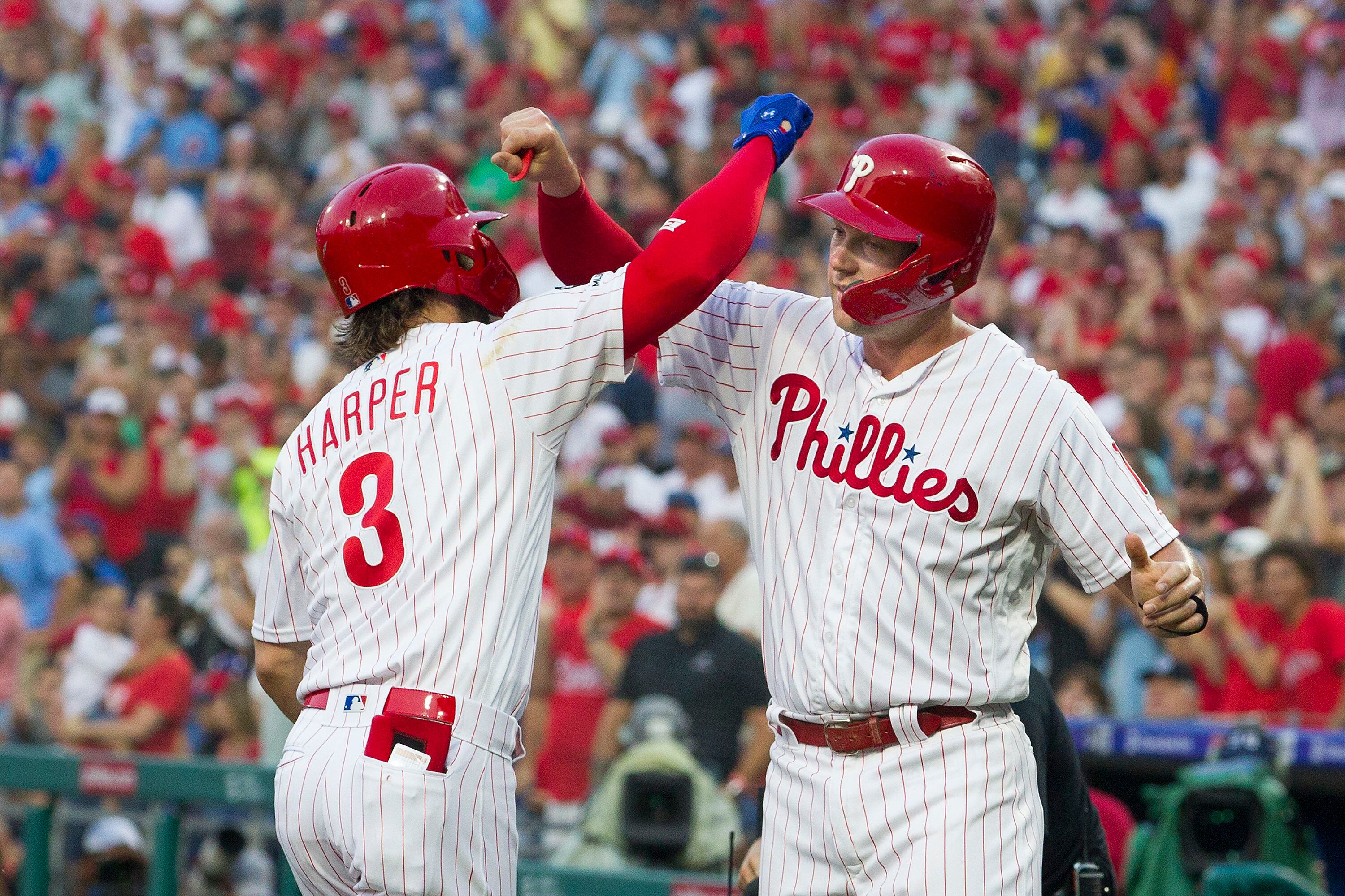 Watch: Phillies' Bryce Harper ends homer slump with grand slam