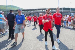 Phillies players, fans are wearing overalls this MLB postseason after  Garrett Stubbs started a trend