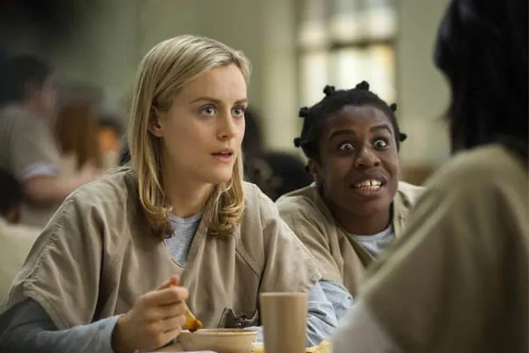A scene from the series "Orange Is the New Black." Since 2008, Netflix has soared in popularity and now has more than 30 million subscribers.