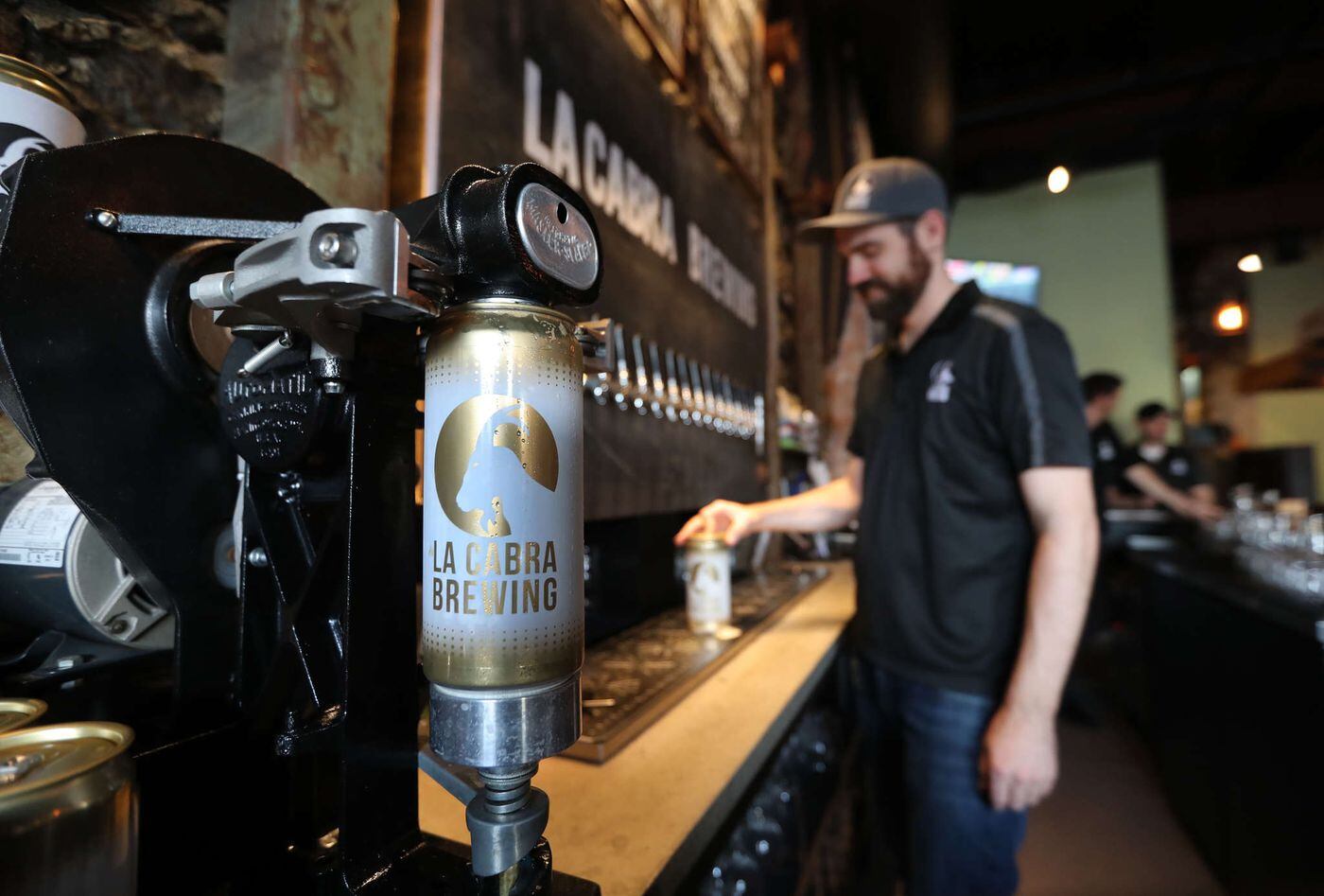 A short drive from the city is La Cabra Brewing, a craft brewery on Lancaster Ave. in Berwyn.