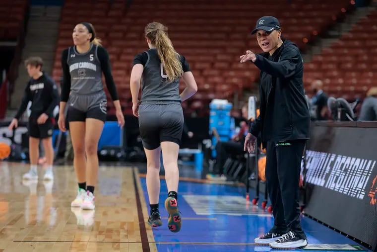 Dawn Staley might just be the best-dressed coach in basketball.