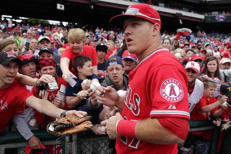 One thing Mike Trout hasn't hurt is his MVP chances - Los Angeles