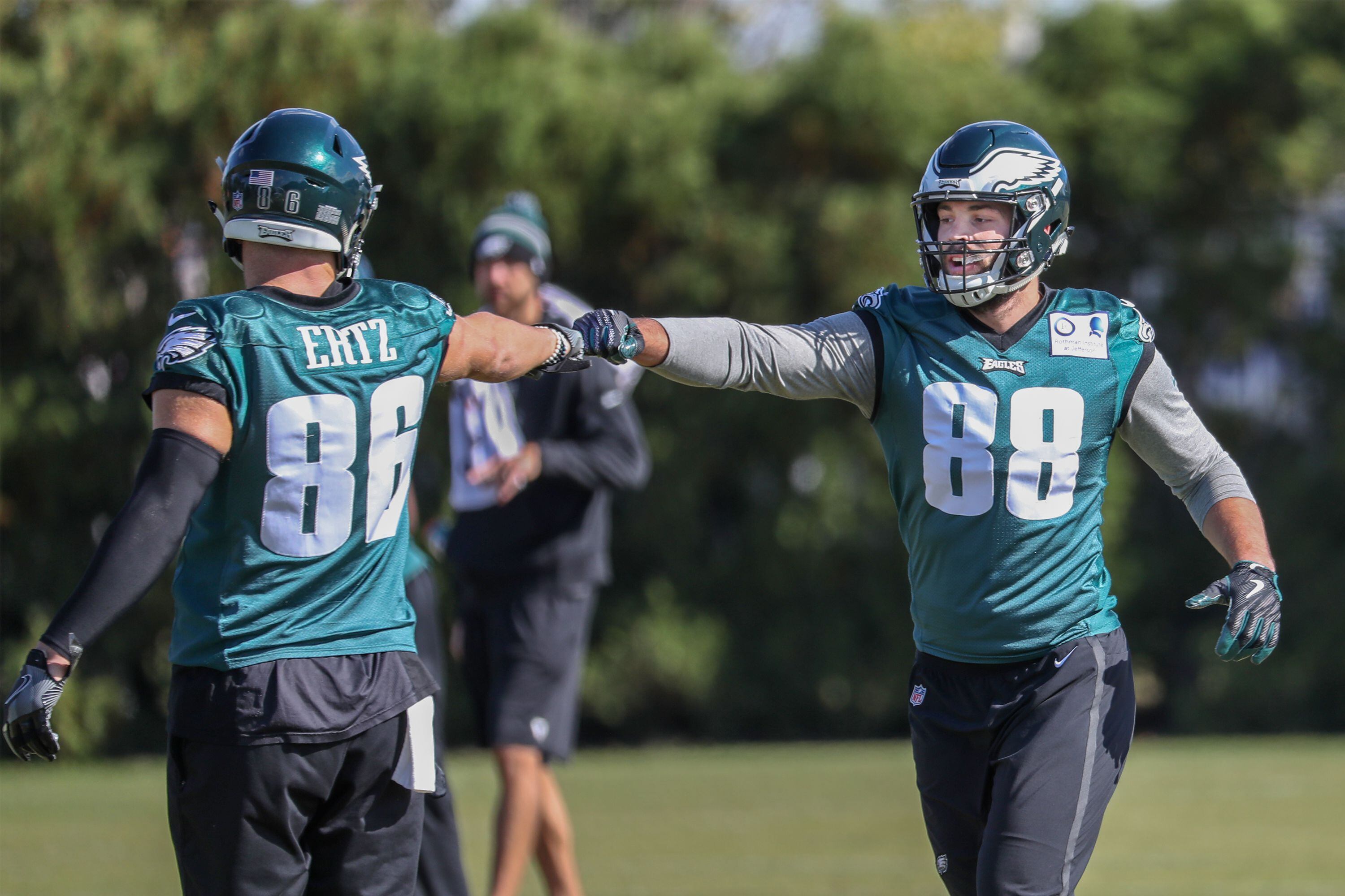 Philadelphia Eagles TE Dallas Goedert hopes for new contract soon