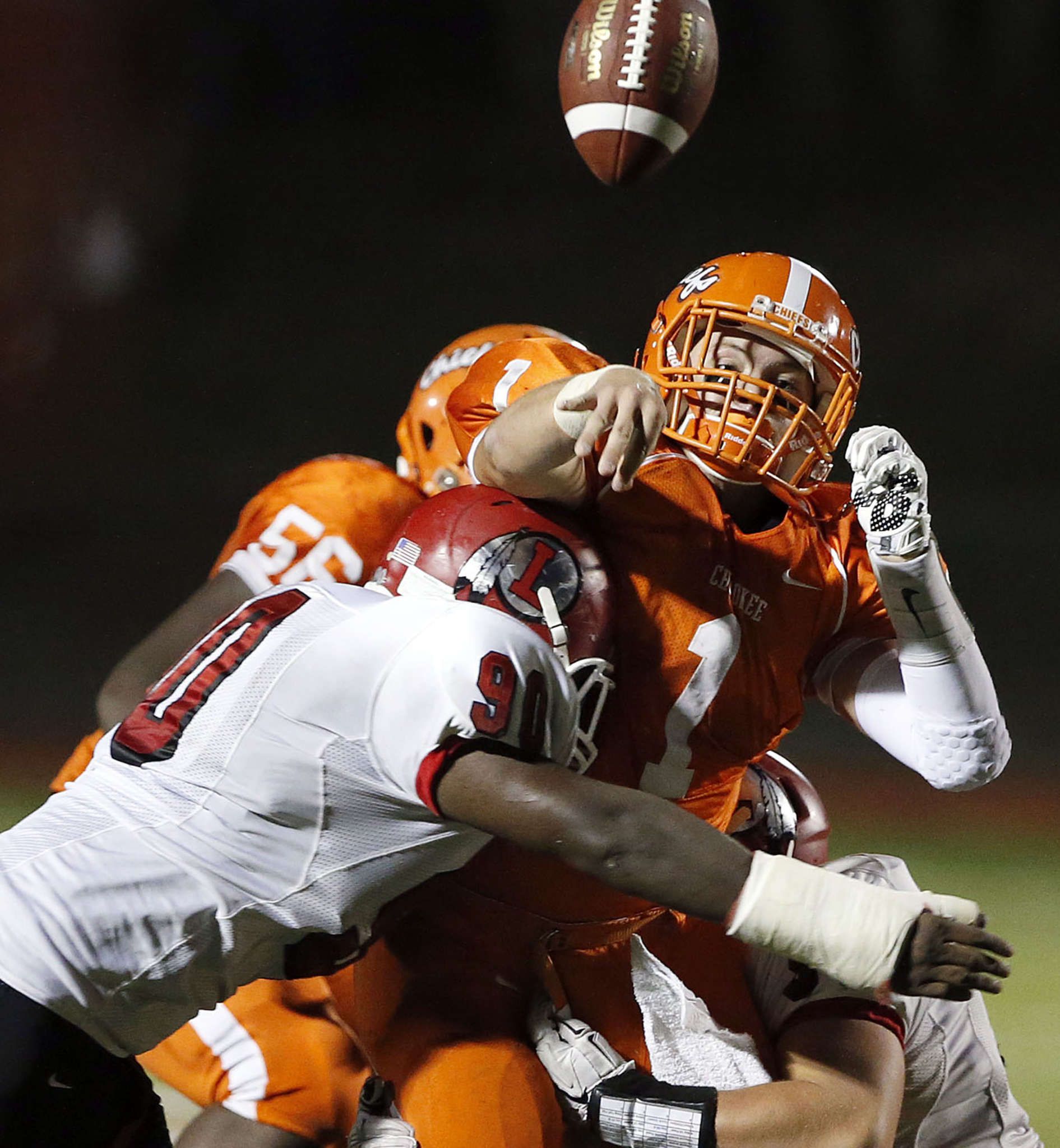 PHOTOS: Cherokee beats Seneca, 42-7, in football – Trentonian