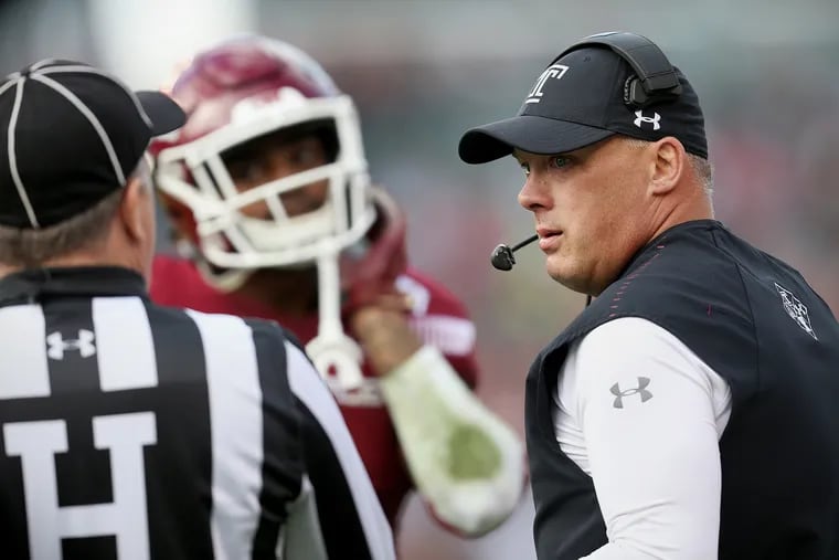 Geoff Collins was 15-10 in his two seasons at Temple. He is a Georgia native, and is now going home.