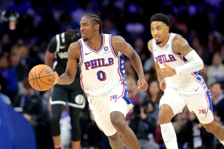 Tyrese Maxey and the Sixers open their season on Wednesday against the Bucks.