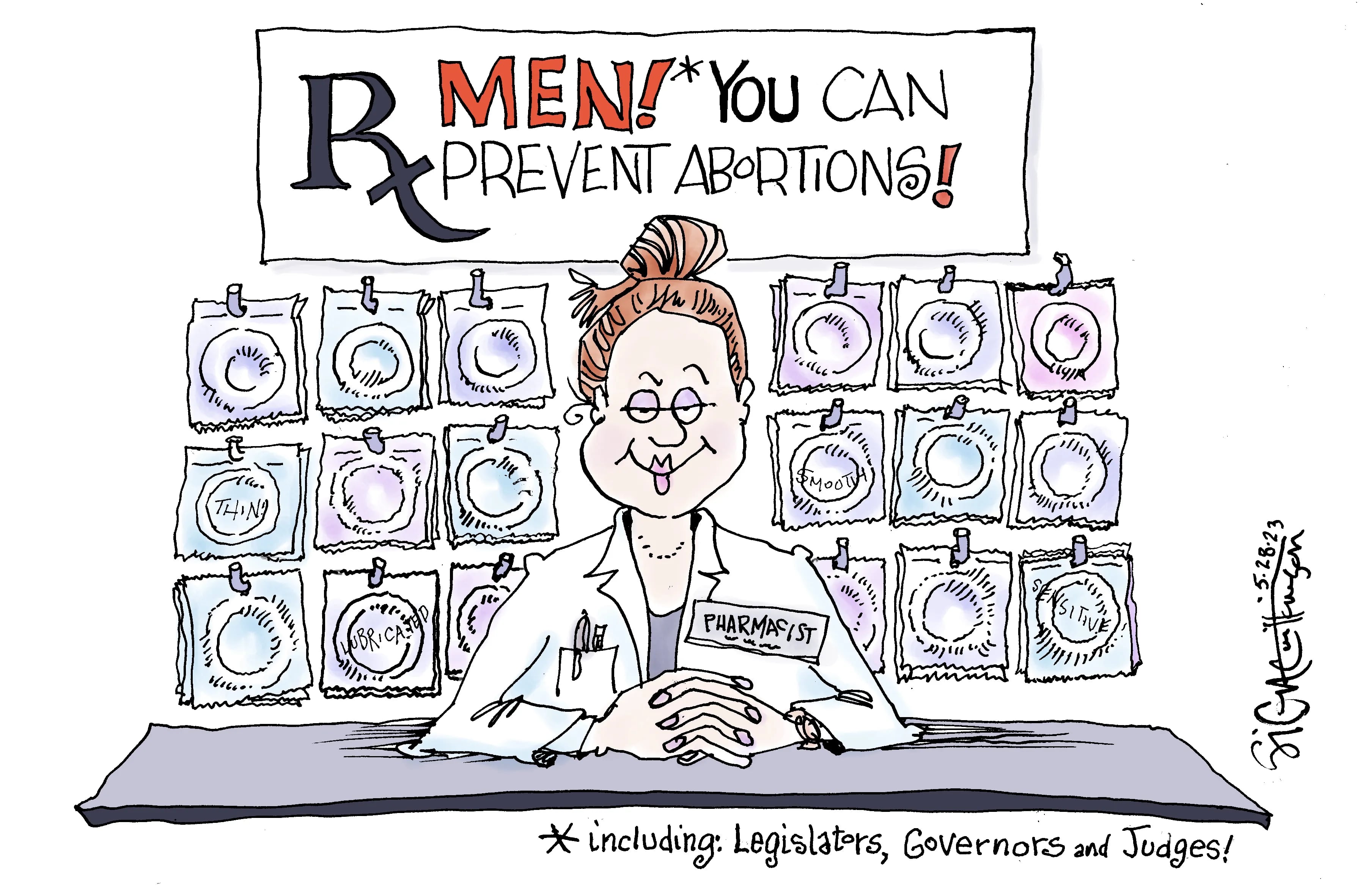 abortion political cartoons 2022