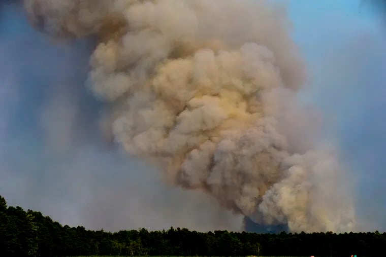 Wharton State Forest wildfire in New Jersey consumes more than 7,000 acres