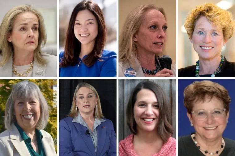 Women running for office in Pa.