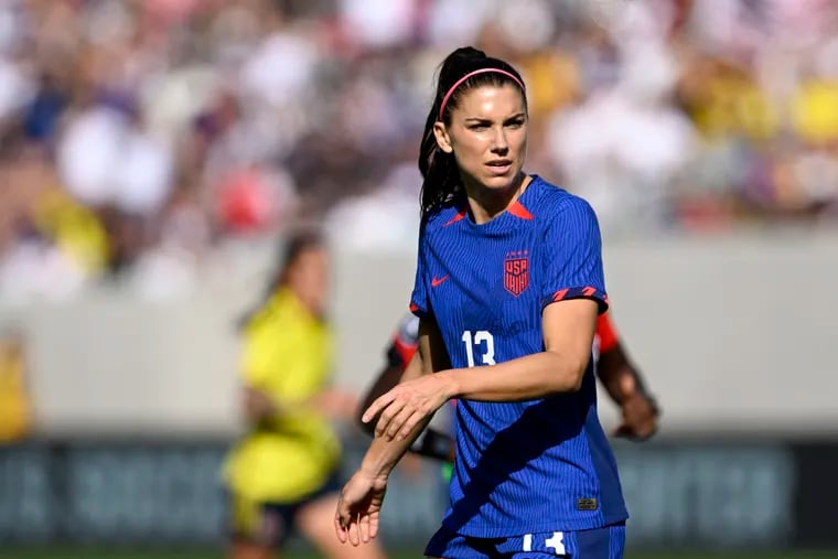 United States forward Alex Morgan who scored 123 goals for the women's national team announced her retirement from the sport on Thursday.