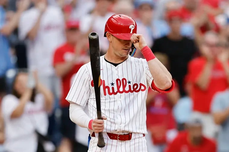 Phillies outfielder Austin Hays placed on 10-day injured list with  hamstring injury