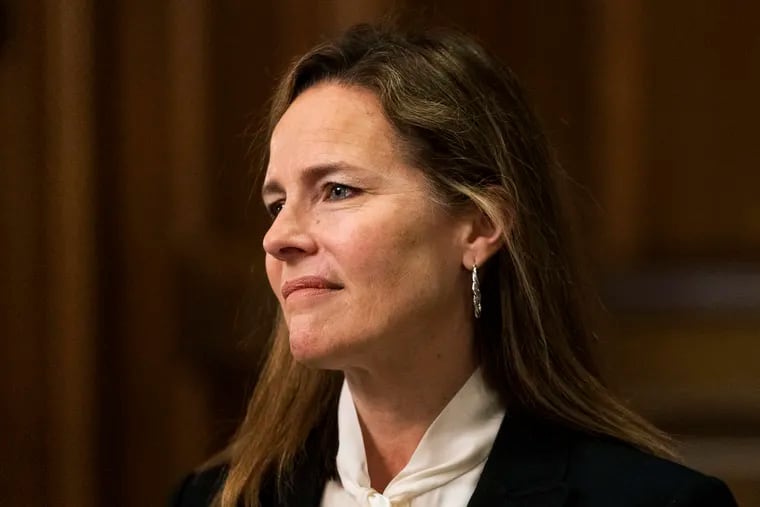 Supreme Court nominee Judge Amy Coney Barrett on Oct. 1.