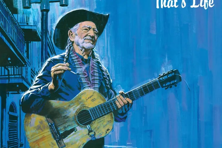 The album cover to Willie Nelson's 'That's Life.'