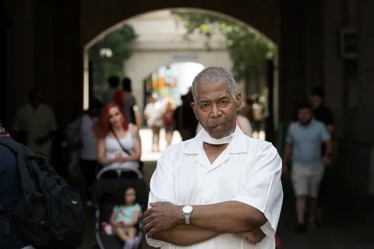 Larry Miller poses for a photograph on Thursday, July 6, 2023, at City Hall.