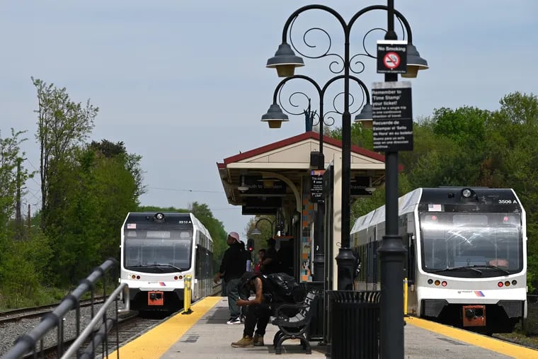 The NJ Transit River Line's Florence Station in April.