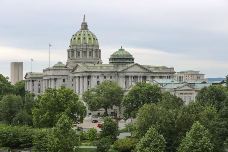 Stock Photos of the PA State Capitol in Harrisburg, Pa., Tuesday, June 18, 2019. For the Inquirer/Kalim A. Bhatti