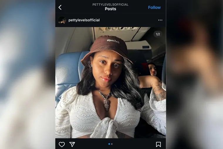 Mia Armaj Bennett, known as Petty Levels, was originally from Philadelphia and had amassed more than 1 million followers on Instagram.