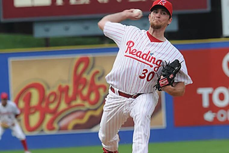 Philadelphia Phillies' reliever Brad Lidge could be rehabbing with