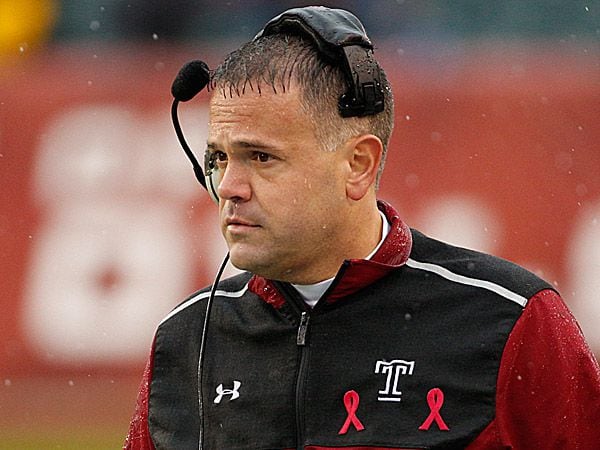 Panthers HC Matt Rhule acknowledges 'Fire Matt Rhule' chants