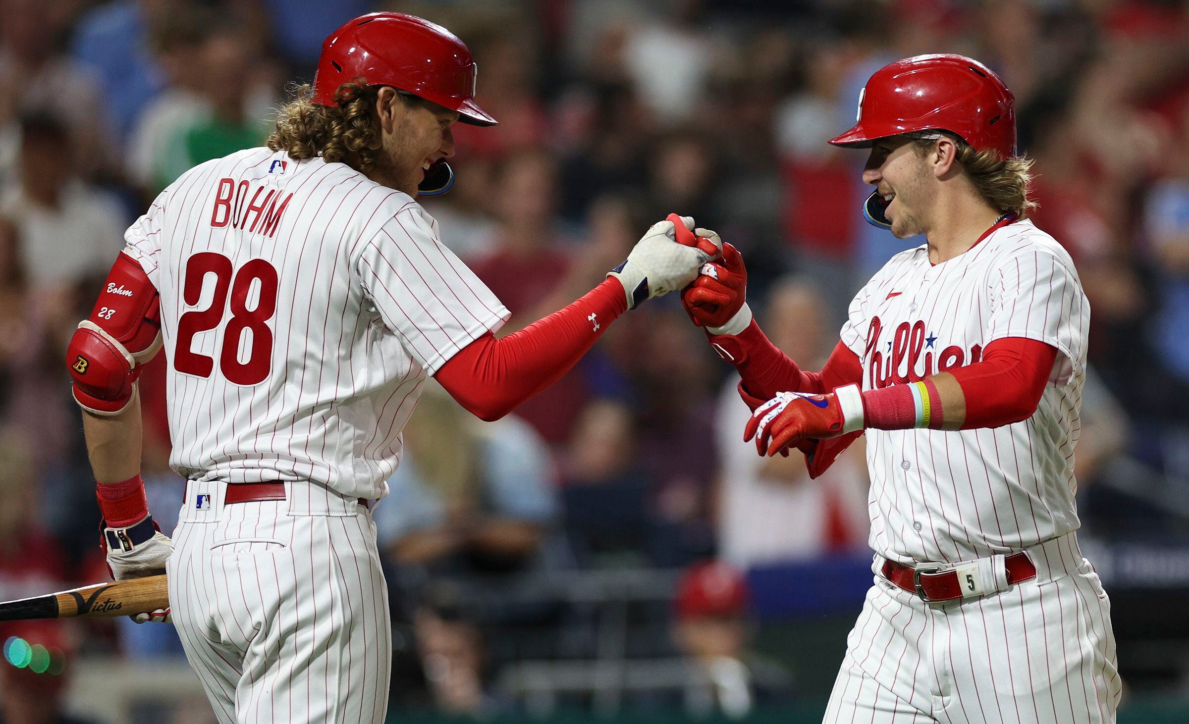Phillies hit three homers in 12-1 win over Cardinals Saturday