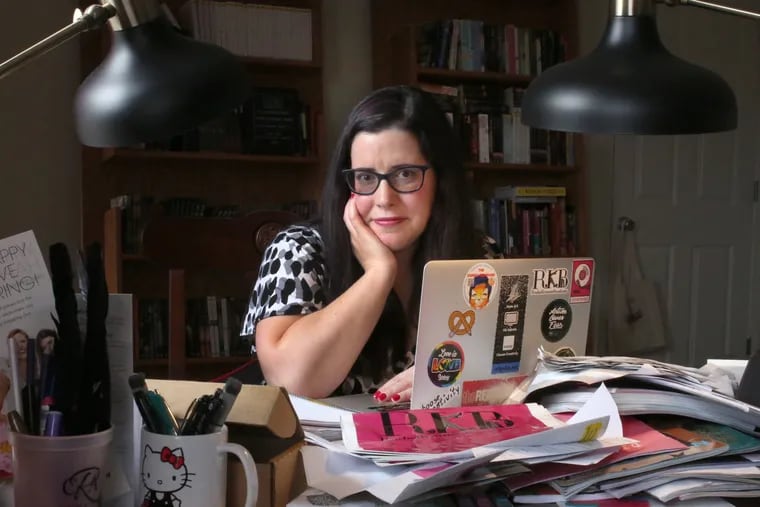 Rachel Kramer Bussel at her home where she writes and edits in Egg Harbor Township, Monday, Jan. 27, 2020.