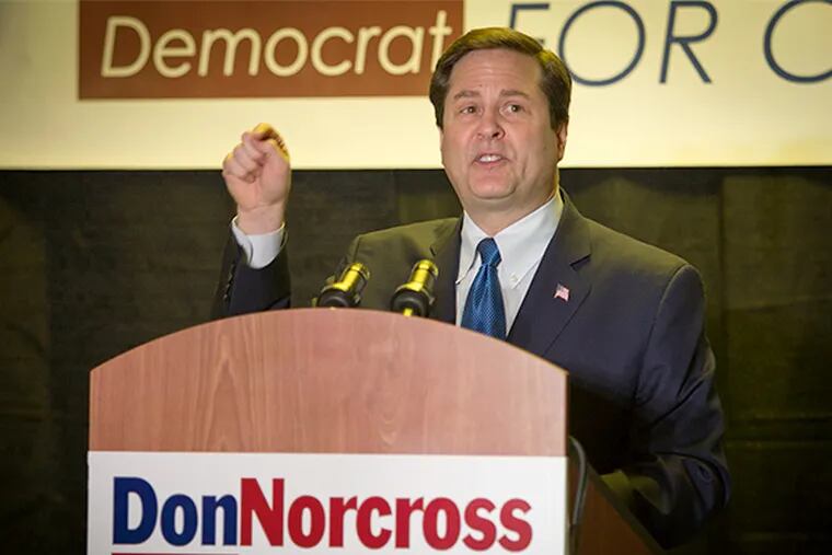 Launching Campaign Norcross Vows To Be Voice In D C For South Jersey