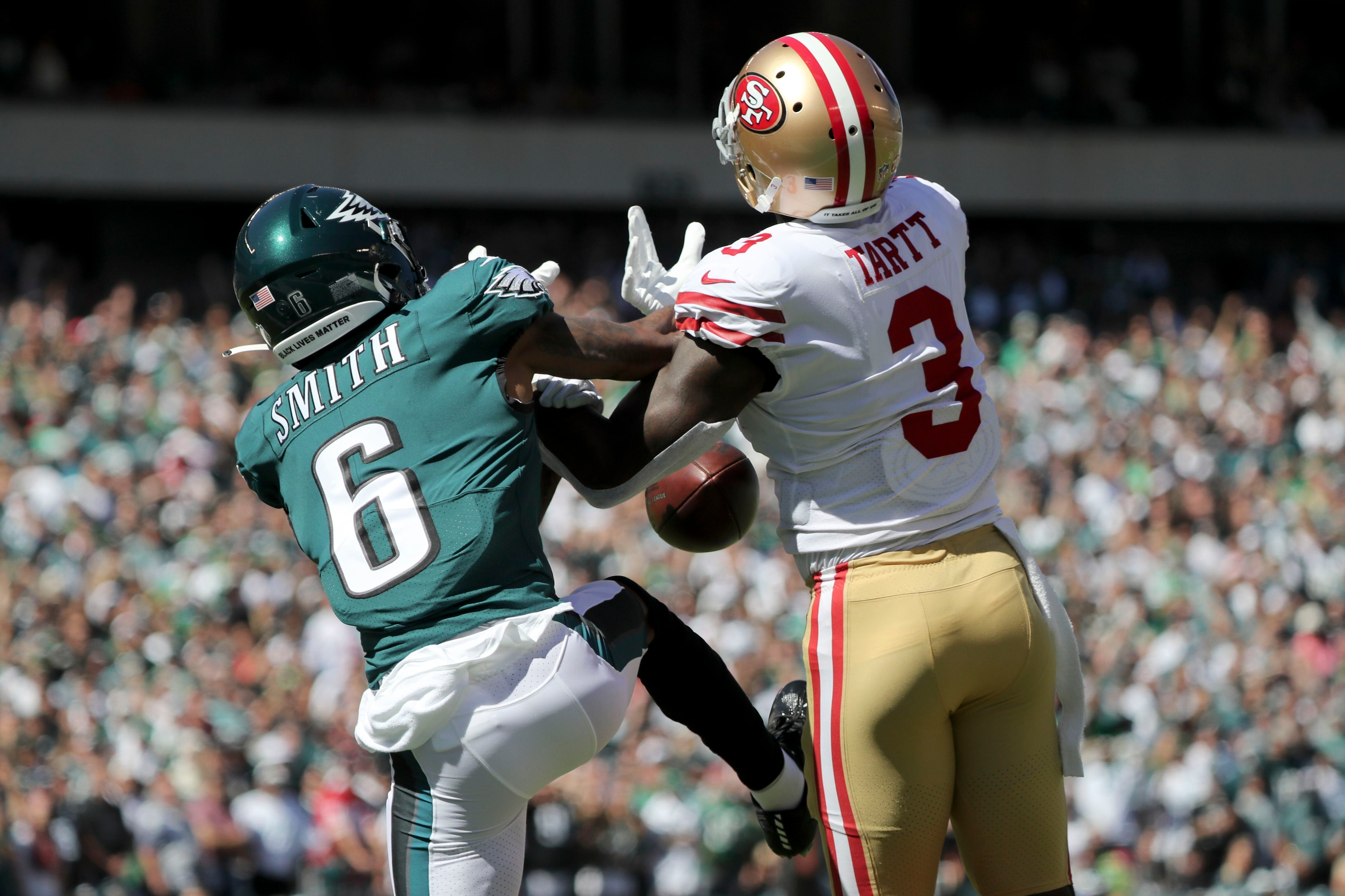 Eagles defense held up against 49ers, but a few costly penalties 'sucked  the air out of' them