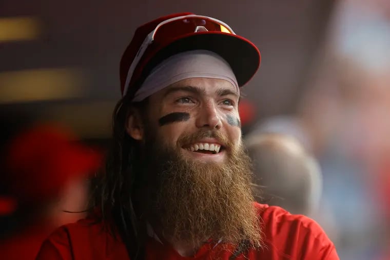 Why Does Phillies Star, Brandon Marsh, Always Look Greasy? It's a Choice
